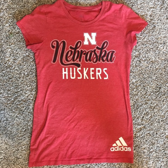 Adidas Nebraska Huskers T-shirt - Picture 1 of 3